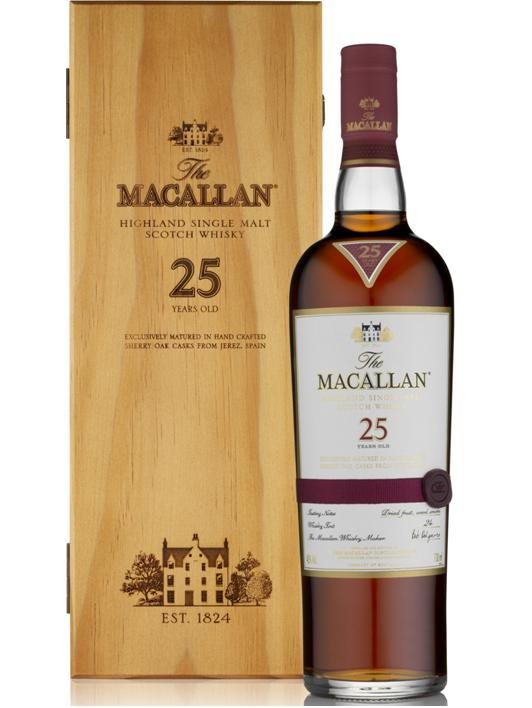 The Macallan Sherry Oak Cask 25 YO Highland